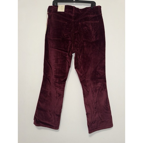 Universal Thread Women's Size 16R High-Rise Corduroy Ankle Bootcut Corduroy Pink - Picture 10 of 16